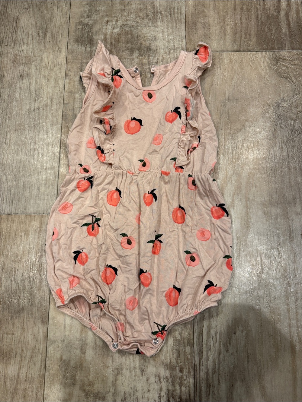 Kyte Baby Peach Bubble Romper
